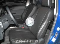 Установка авточехлов на сидения автомобиля "Toyota Corolla" 2013- года
