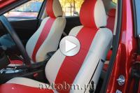 Установка авточехлов на сидения автомобиля "Mazda 6"